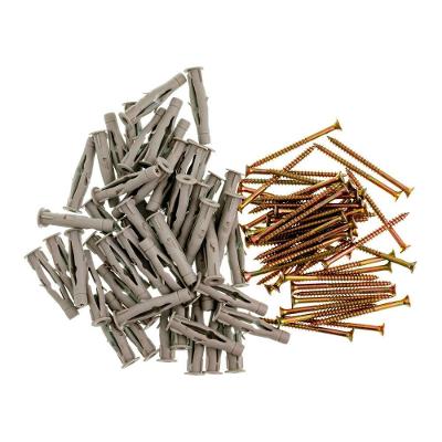 Parafuso com Bucha BXB Fixação Firme Inox Bemfixa 50 Unidades