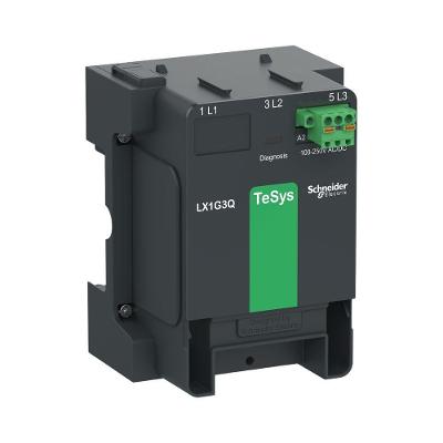 Módulo de Controle LX1G3QEHEN 48-130V AC-DC com Diagnóstico CWD e Terminal de Mola Schneider