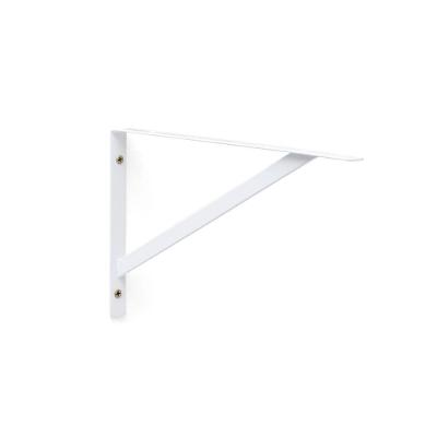 Suporte para Prateleira 25cm Profundida com Fixação Branco Bemfixa