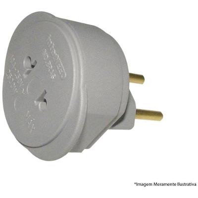 Adaptador Universal Versátil e Compacto Design Seguro Branco Interneed 10A-250V