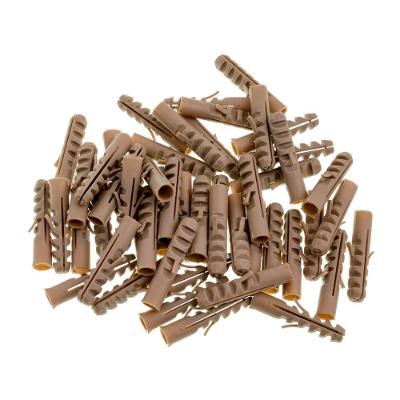 Bucha de Nylon 10MM 50 Unidades com Alta Resistência Branco Bemfixa