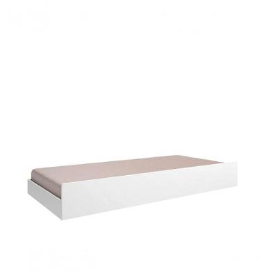 Jogo de Quarto Chiara 2 Portas MDP Branco Brilho Phoenix Baby 188CM