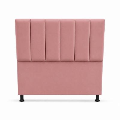 Cabeceira Giovana Solteiro Fixação no Box Estofada Rose Milani Movelaria 140CM