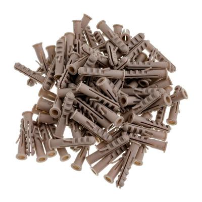 Bucha de Fixacao com Anel 6MM 100 Unidades Branco Bemfixa