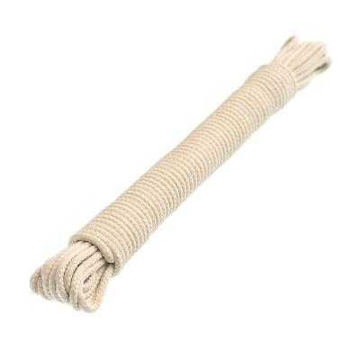 Corda 03mm Poliéster Branca Meada 10 Metros com Resistência UV Bemfixa 3MM 10M