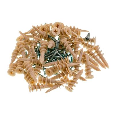 Bucha Rápida Plástica para Drywall com Instalação Prática Branco Bemfixa 38MM