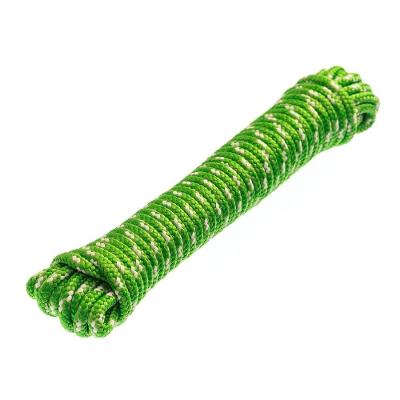 Corda 06MM Poliéster Verde Meada 10 Metros com Resistência UV Bemfixa 10M
