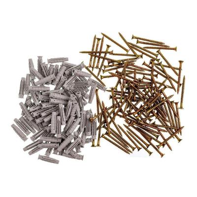 Parafuso com Bucha Universal 06 mm 100 Unidades Inox Bemfixa