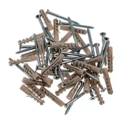 Parafuso com Bucha 06MM 30 Unidades Fixação Firme Inox Bemfixa