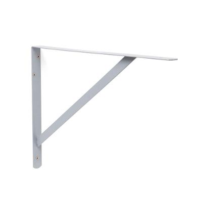 Suporte Reforçado Mão Francesa para Prateleira com Maior Resistência e Segurança Prata Bemfixa 50CM