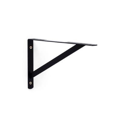Suporte para Prateleira Mão Francesa Reforçado 90kg Preto Bemfixa 25CM