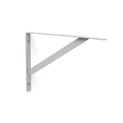 Suporte Mão Francesa para Prateleira com Ângulo 90° Prata Bemfixa 25CM 30KG