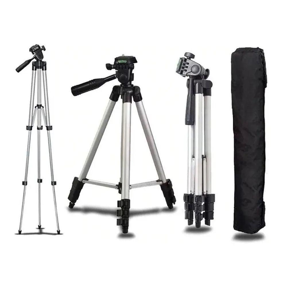 Tripé Para Celular Smartphone Câmera 1,02 Metro Retrátil Articulado - 1