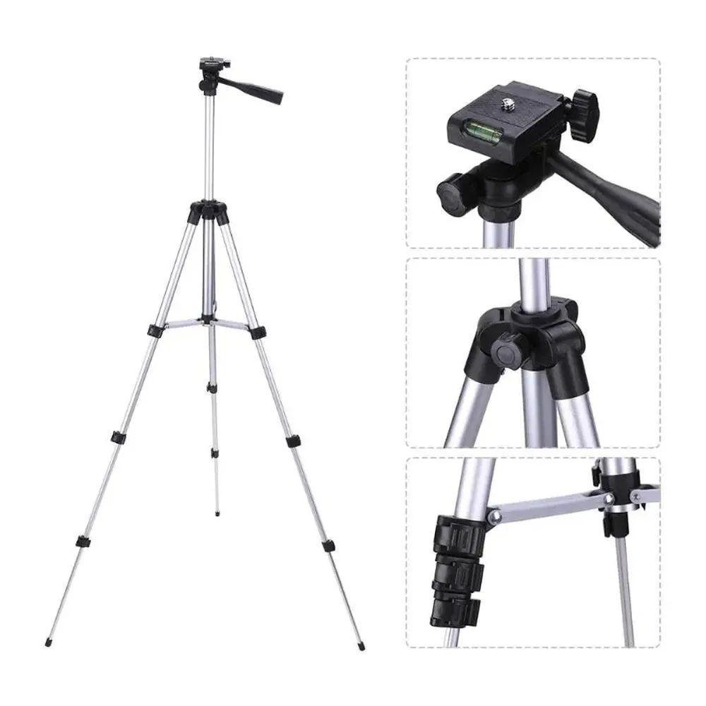 Tripé Para Celular Smartphone Câmera 1,02 Metro Retrátil Articulado - 4