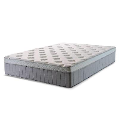 Colchão Casal Molas Ensacadas Ômega 138X188X32Cm Cinza/Branco Hellen - Cinza / Branco