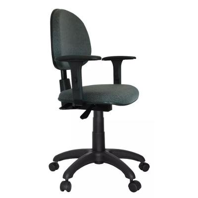 Cadeira Ergonômica Executiva Nr-17 Back System Tecido Cinza Preto Base Giratória com Ajuste