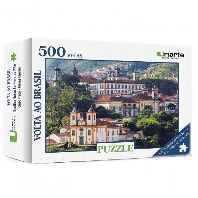 Quebra Cabeça Puzzle 5316 500 Peças Basílica Nossa Senhora do Pilar Uriarte