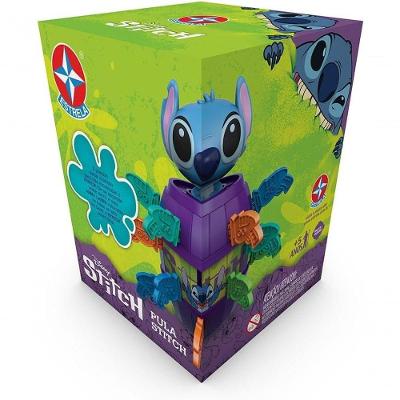 Jogo Pula Stitch 1001607100059 de Coordenação Motora com Personagens Estrela