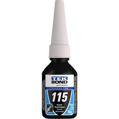 Adesivo Anaeróbico Tekbond 115 para Porcas e Parafusos Azul 10G