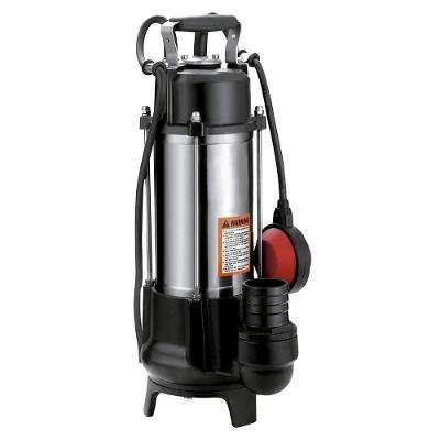 Bomba Submersa Aço Inox 1HP 110V com Boia de Nível Alta Vazão para Água Limpa Worker