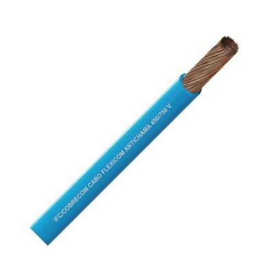 Cabo 36593 Flexível Bivolt para Instalação Elétrica 2,5MM Azul Cobrecom