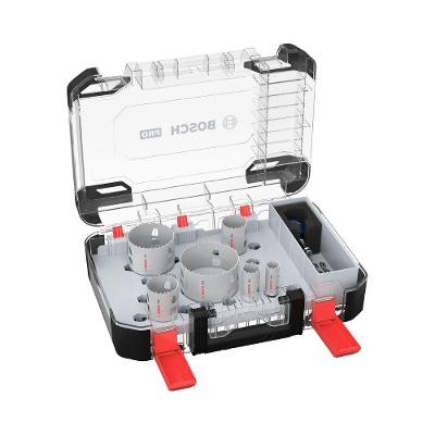 Jogo de Serra Copo Bosch Pro Multi Material 6 Peças com Tira de Dentes e Sistema Power Change Plus