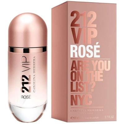 Perfume Feminino 212 Vip Rosé Eau de Parfum Amadeirado Floral 80ML Carolina Herrera
