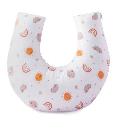 Almofada de Amamentação Sunshine com Enchimento em Silicone Branco Dona Zeze