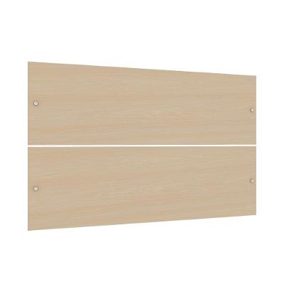 Painel Cabeceira Casal Alpes Paris MDP Suede Carvalho Luciane Móveis 145CM