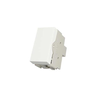 Módulo Interruptor Intermediário Infiniti Plus Colors Acabamento Fosco 10A Branco Siena Margirius
