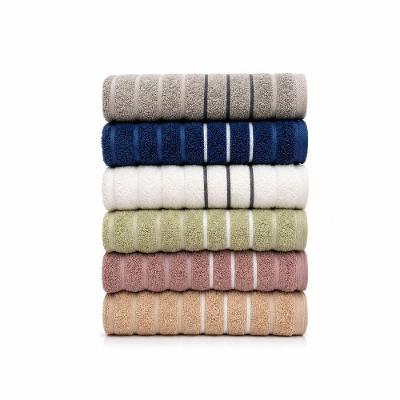 Toalha de Banho Tessi Fio Penteado 80x150CM 450g-m2 Macia Kit 6 Peças