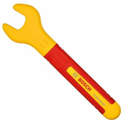 Chave Fixa de uma Boca VDE 13MM Isolada com Elastomero Termoplastico Inox Bosch