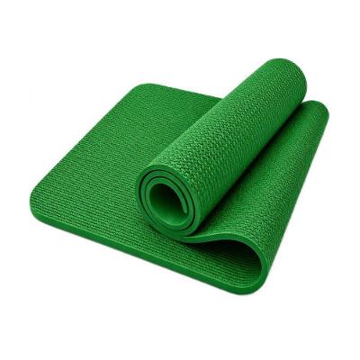 Tapete de Yoga Antiderrapante Superfície Texturizada Verde 100CM X 60CM