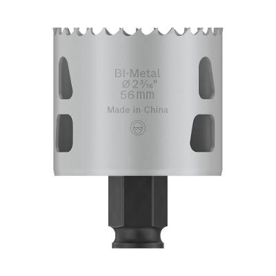 Serra Copo Pro Multi Material Power Change Plus com Troca Rápida e Broca Guia 56MM Bosch