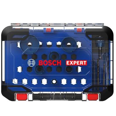 Serra Copo Kit Expert Construction Material com Tecnologia Carbide e Sistema Power-Change Bosch 10