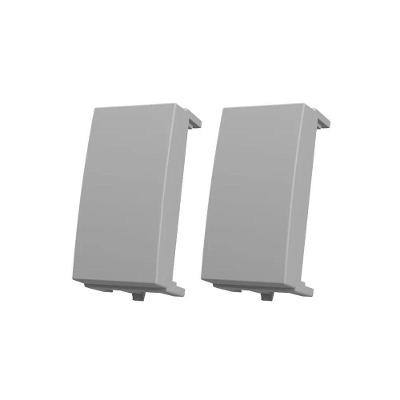 Módulo Cego Sleek Colors Acabamento Semibrilhante Níquel Margirius 2 Unidades