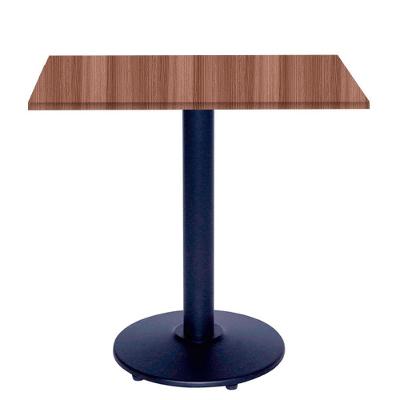 Mesa de Jantar Bistrô Zeta 2 Lugares Redonda Tampo MDP Marrom OR Design