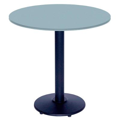 Mesa de Jantar Bistrô Zeta 2 Lugares Redonda MDF 60CM Cinza OR Design