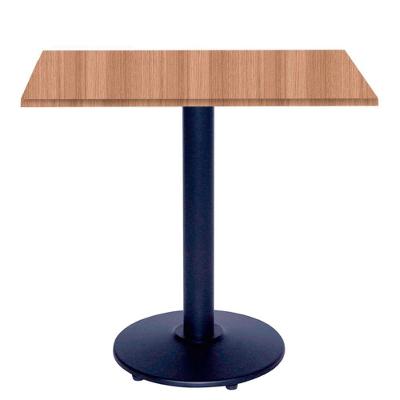 Mesa de Jantar Bistrô Zeta 2 Lugares Quadrada MDP 60CM Bege Fosco OR Design
