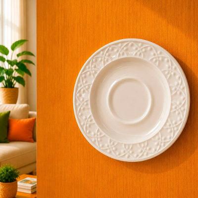 Pires Decorativo Enfeite Parede Design Elegante Suporte Marfim Outras Marcas 1 Unidade