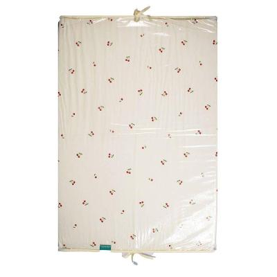 Trocador de Bebê Quarto Baby Percal 200 Fios Cereja Dona Zeze