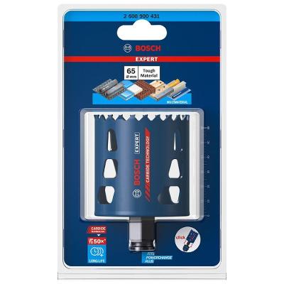 Serra Copo Expert Tough Material com Dentes de Carboneto 65X60MM Bosch