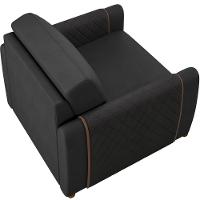 Kit Sofá 2 Lugares 168Cm Com Poltrona Flora M03 Preto