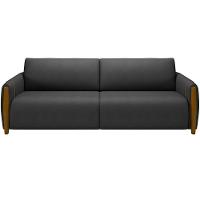 Kit Sofá 2 Lugares 168Cm Com 02 Poltronas Flora M03 Preto - 7