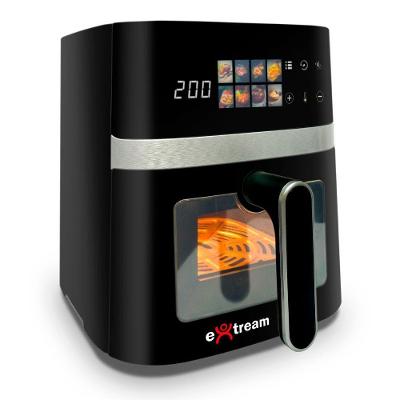 Air Fryer Fritadeira sem Óleo Extream 5,5L 1400W Digital Prata 220V