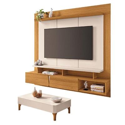 Home Suspenso Zenith Cinamomo Off White Com Mesa De Centro Liz Off White - Hb Móveis