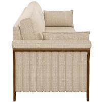 Kit Sofá 3 Lugares 222 Com Poltrona M03 Linho Bege - 3