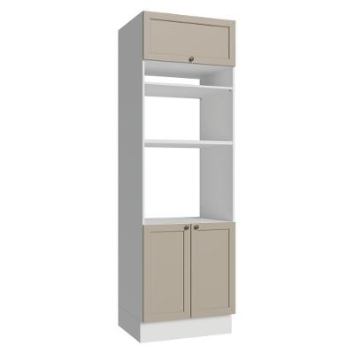 Torre Quente 70 Cm 3 Portas Branco-crema Vik Madesa Branco-crema