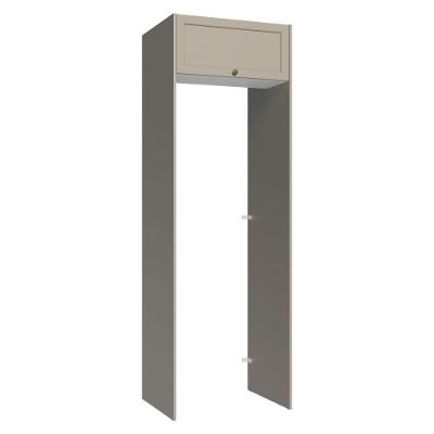 Porta-geladeira 73 Cm 1 Porta Basculante Crema-branco-crema Vik Madesa Branco-crema