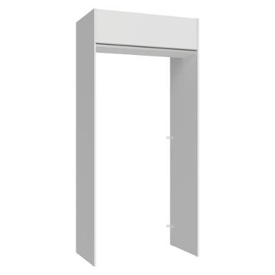 Porta-geladeira 103 Cm 1 Porta Basculante Branco Glamy Madesa Branco